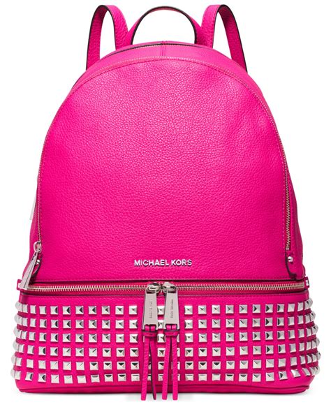 michael kors rose backpack|michael kors large pink tote.